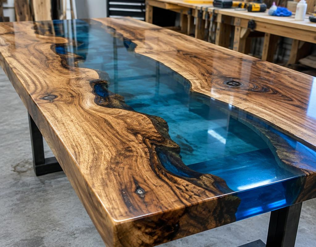 Mesa resinada