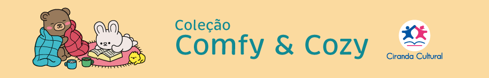 comfy e cozy livro de colorir ciranda cultural