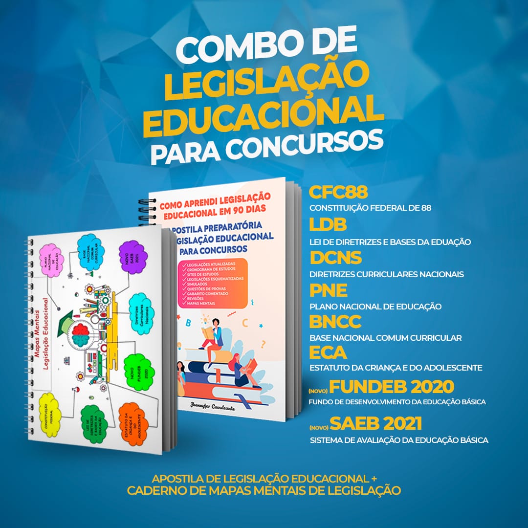 Combo de Legislação Educacional para Concursos