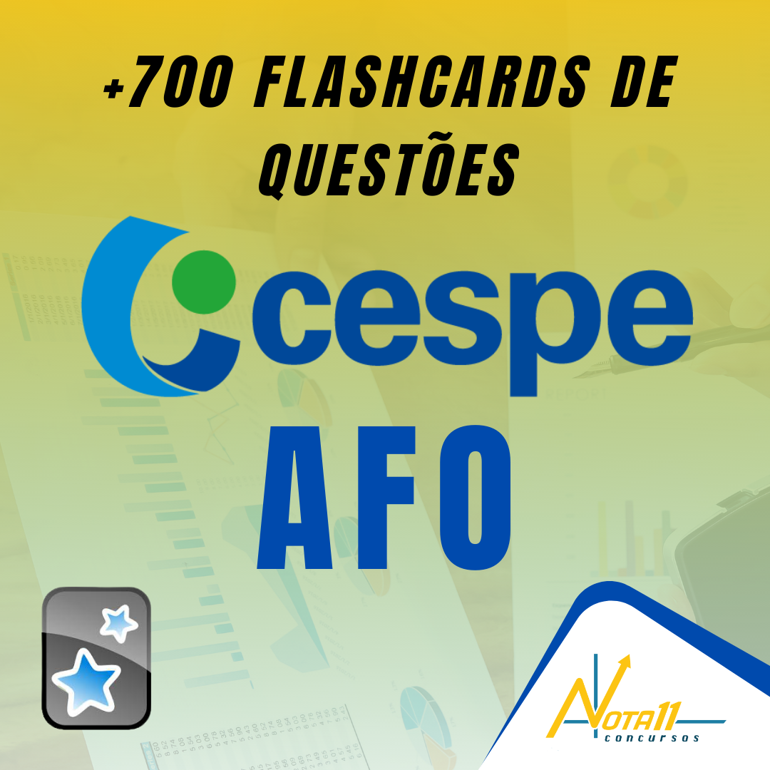 AFO Cespe - Flashcards