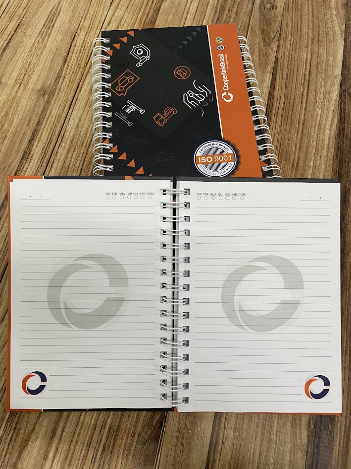 Caderno Corporativos Personalizados