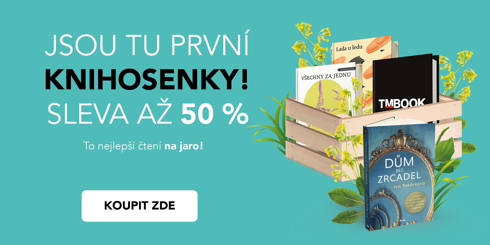 Jsou tu první knihosenky