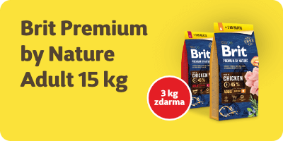 Granule pro psy - Brit Premium 15 + 3 kg ZDARMA