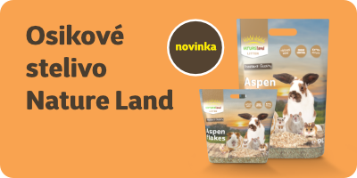 Podestýlka pro drobné savce - Nature Land