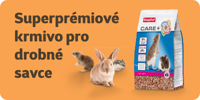 Superprémiové krmivo pro drobné savce - Beaphar CARE+