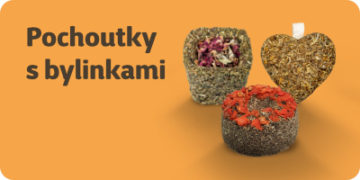 Pochoutky s bylinkami pro hlodavce a malé savce - Nature Land