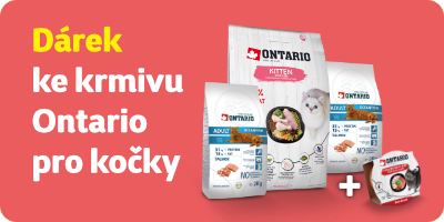 Dárek ke krmivu Ontario pro kočky