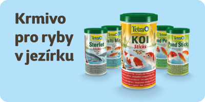 Krmiva pro ryby v jezírku - vyberte si