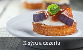 K sýru a dezertu