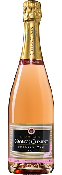 Georges Clément Champagne AC 1er Cru Brut Rosé