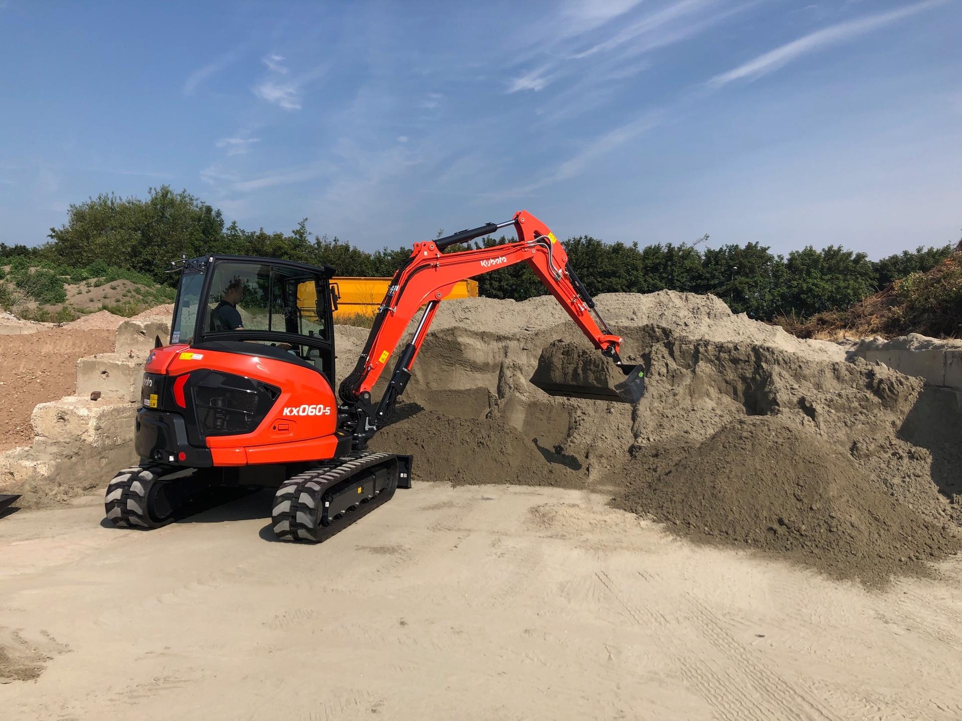 Kubota KX060-5 demomaskine 2024