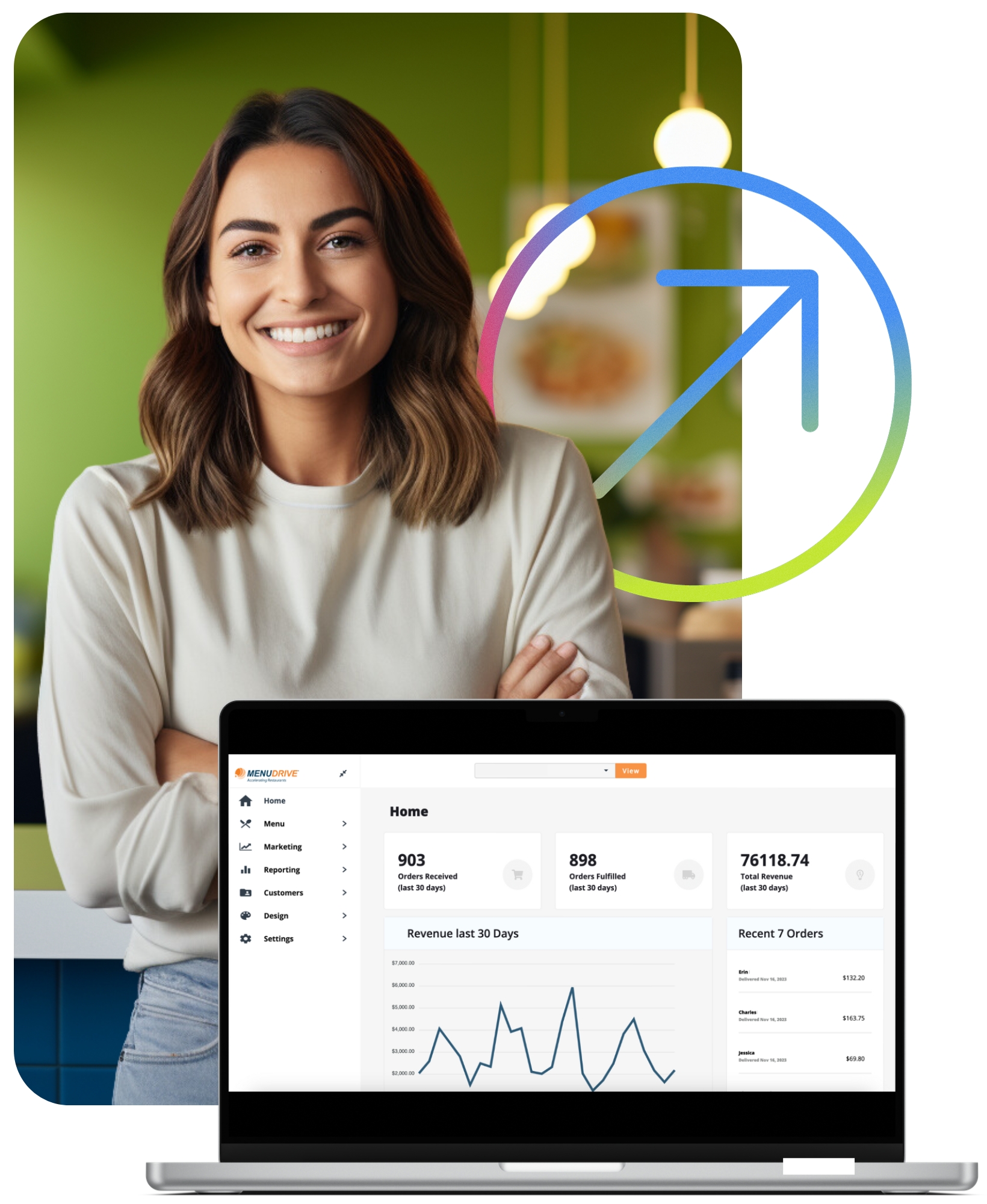 MenuDrive Online Marketing and Delivery Platform for Restaurants