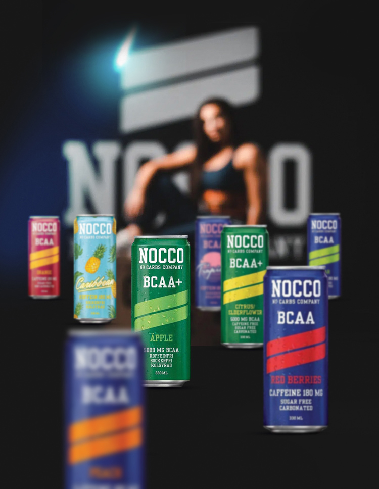 Nocco, DAS ERFRISCHENDE GETRNK MIT BCAA