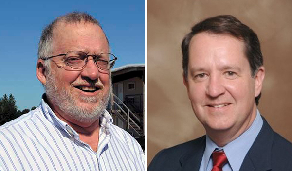 Photos of hosts McAnally and Ruffcorn