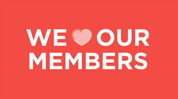 We heart our members.