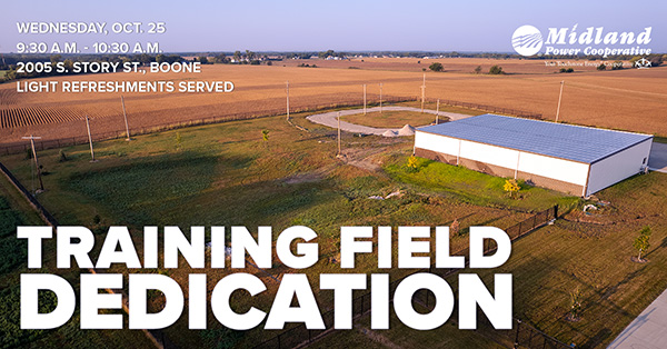 Training Field Dedication - Photo of training field.