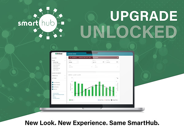 SmartHub Upgrade Unlocked. New Look, New Experience. Same SmartHub
