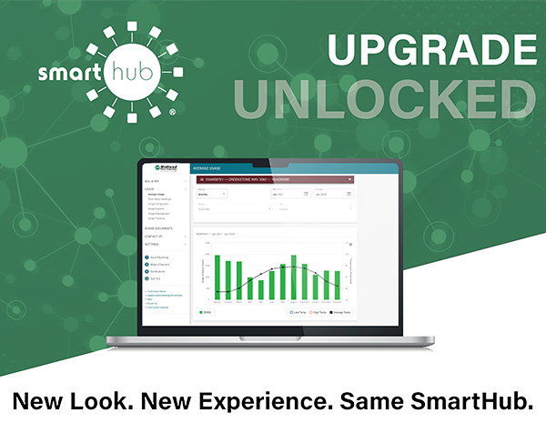 SmartHub Upgrade Unlocked. New Look, New Experience. Same SmartHub