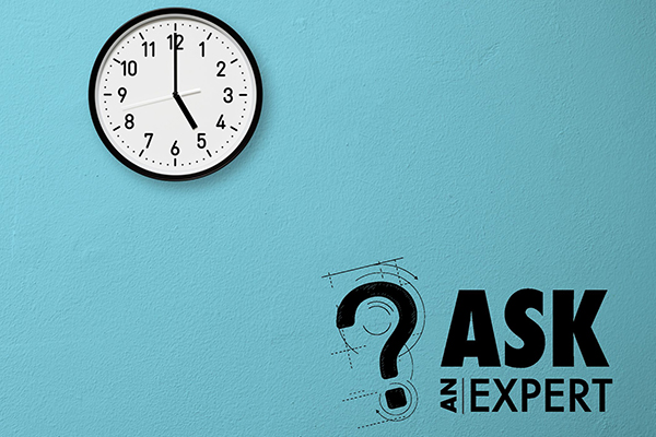 Ask an Expert - Wall clock says it's 5:00