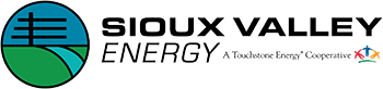 Sioux Valley Energy logo - A Touchstone Energy Cooperative