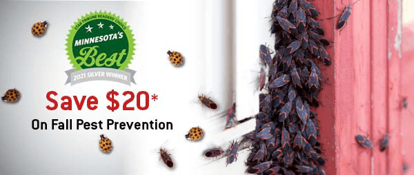 Save $20 on Fall Pests