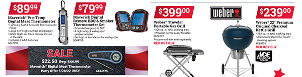 Weber Grills and Smoker Accessories