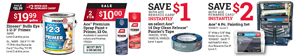 Paint, Primer, and Painting Tools