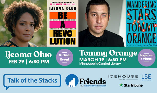 Ijeoma Olou FEB 29th | Tommy Orange MAR 19th