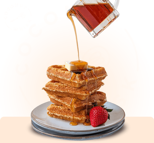 Coconut Whisk - Vegan & Gluten Free Waffles
