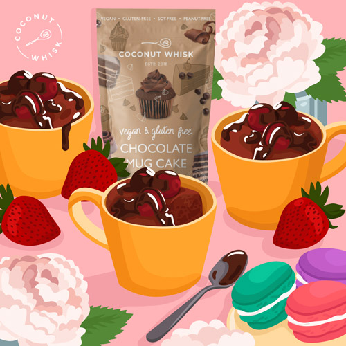 Vegan Chocolate Mug Cake