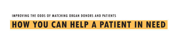 How you can help a patient in need