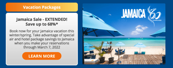 Vacation Packages LEARN MORE