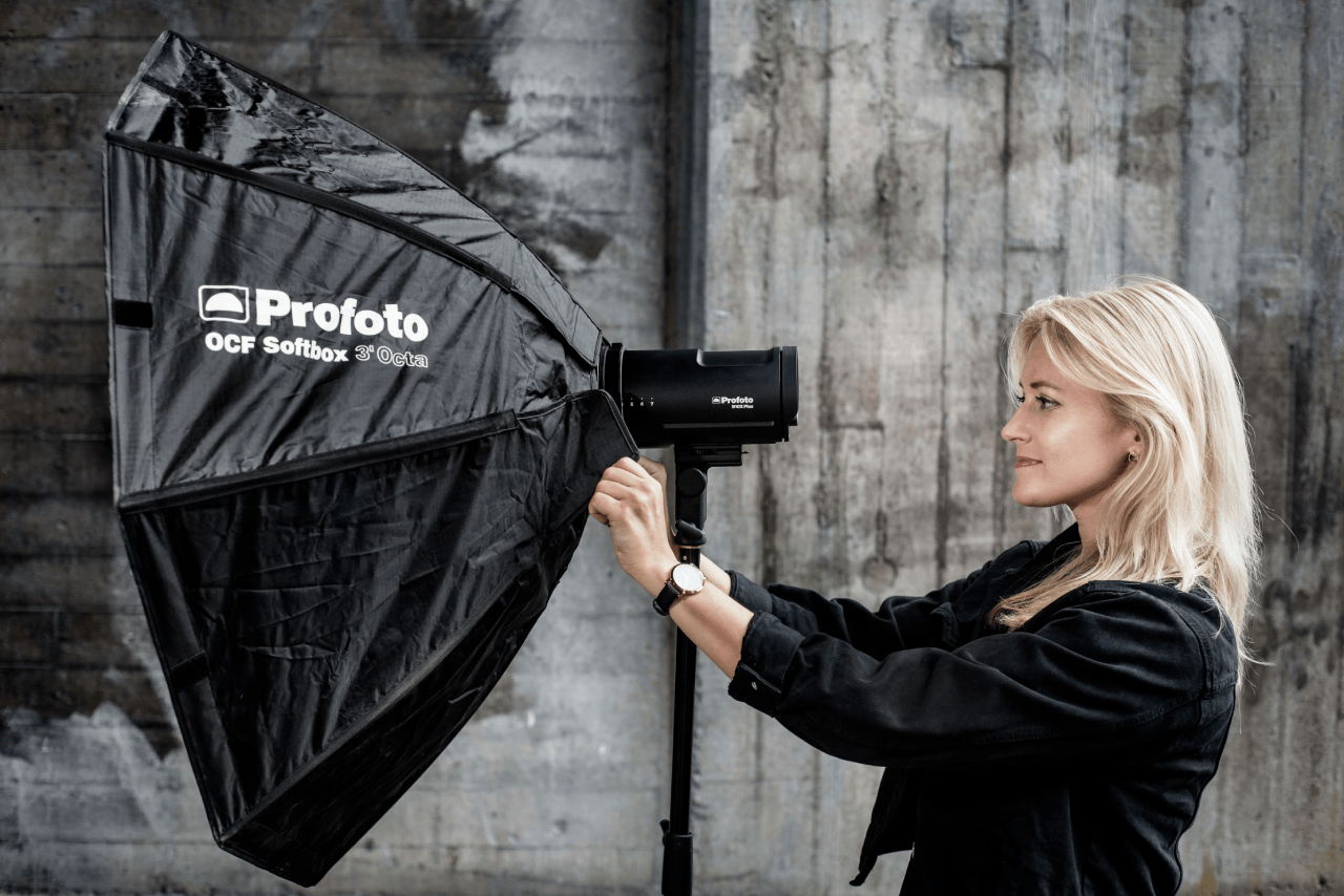Profoto A1 regulacja mocy
