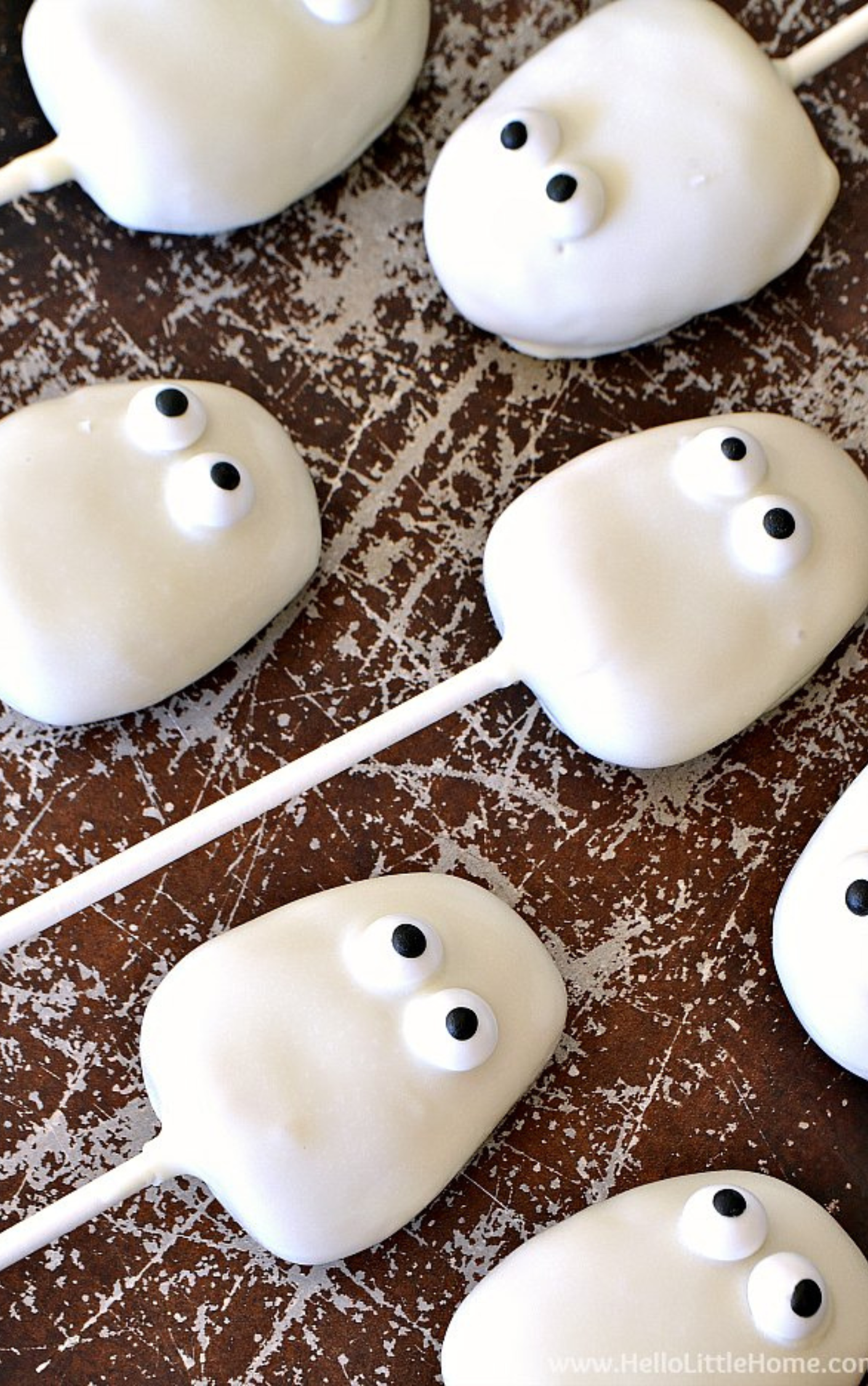 ghost cake pops