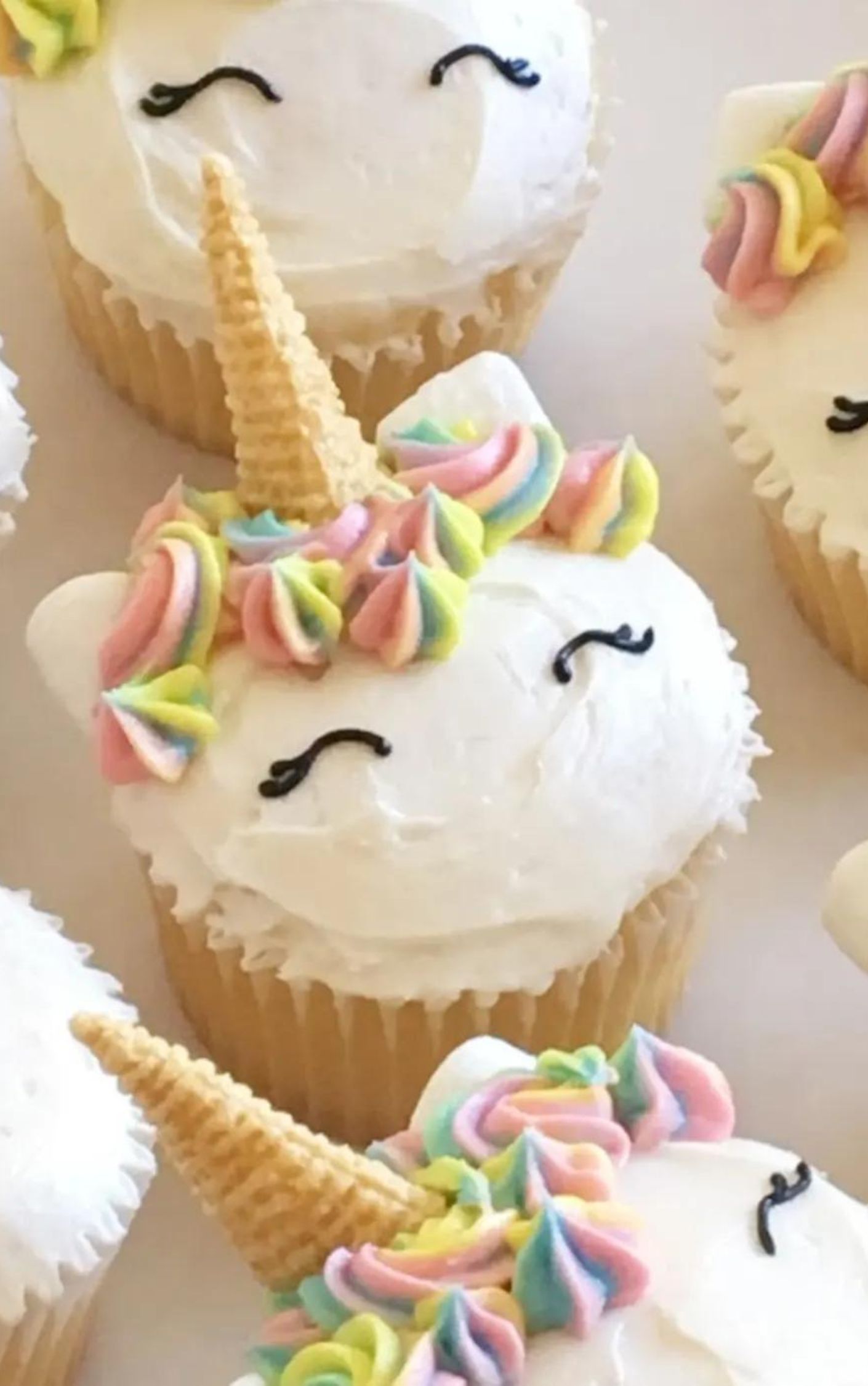 unicorn cupcakes