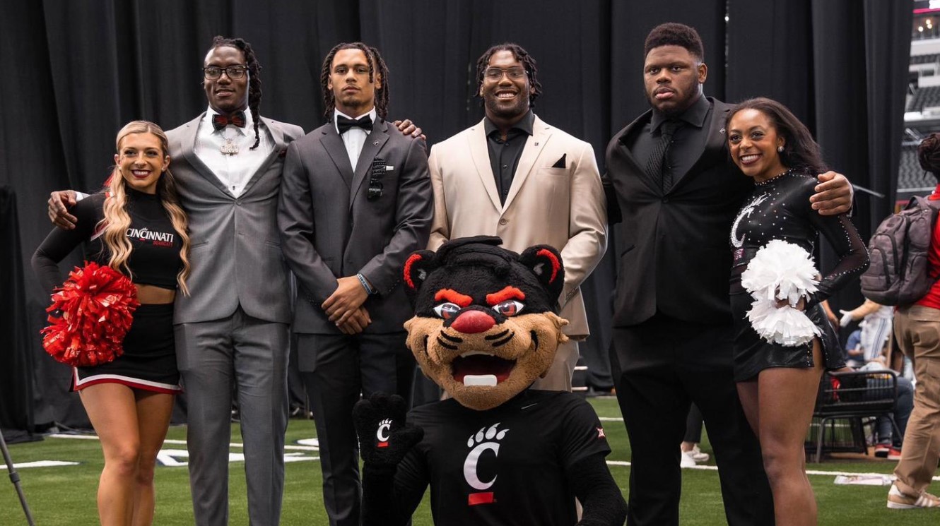 student athletes at Big 12 media day