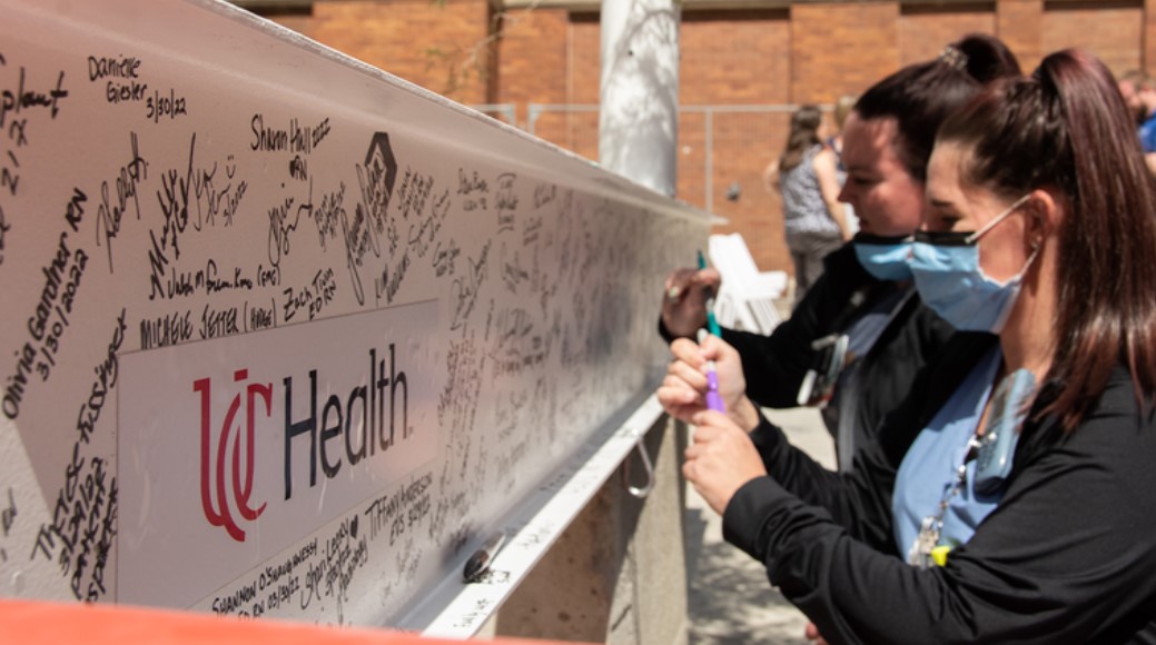 groundbreaking of new UC Health Emergency Department