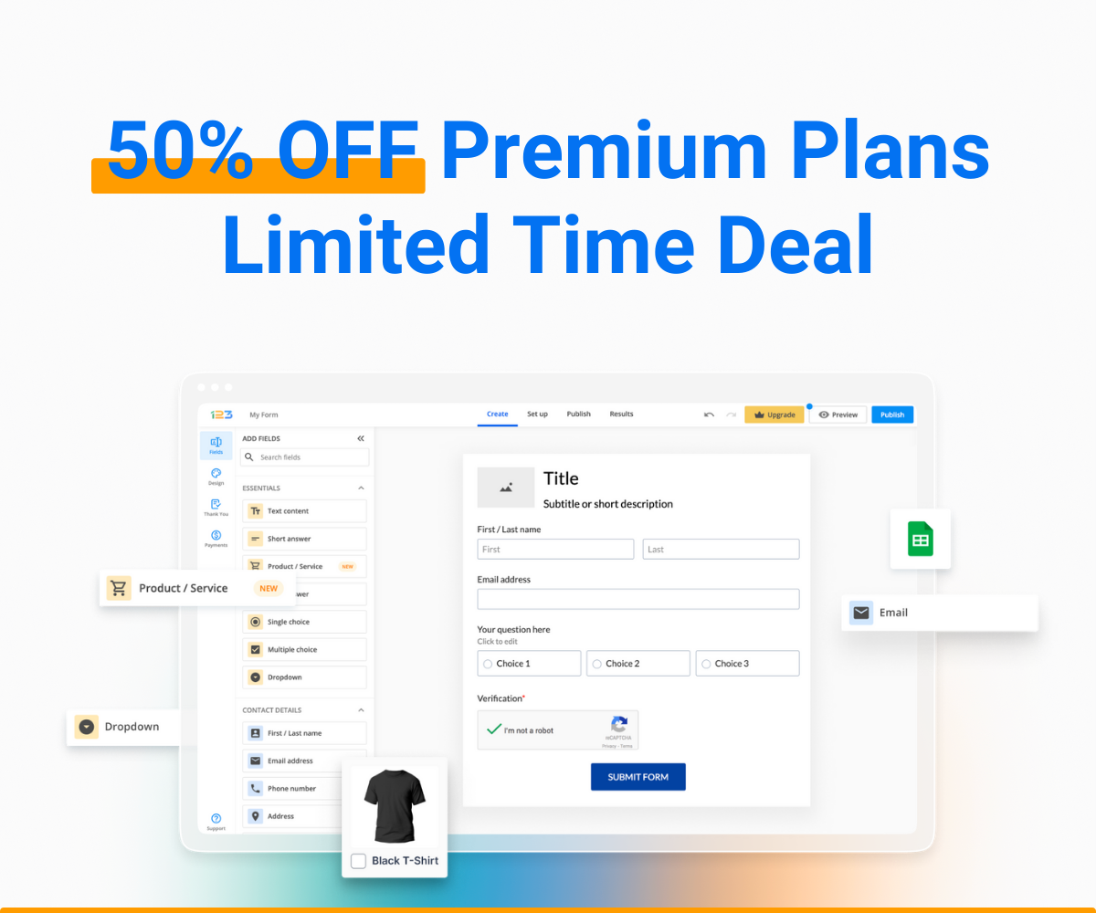 50% OFF selected plans