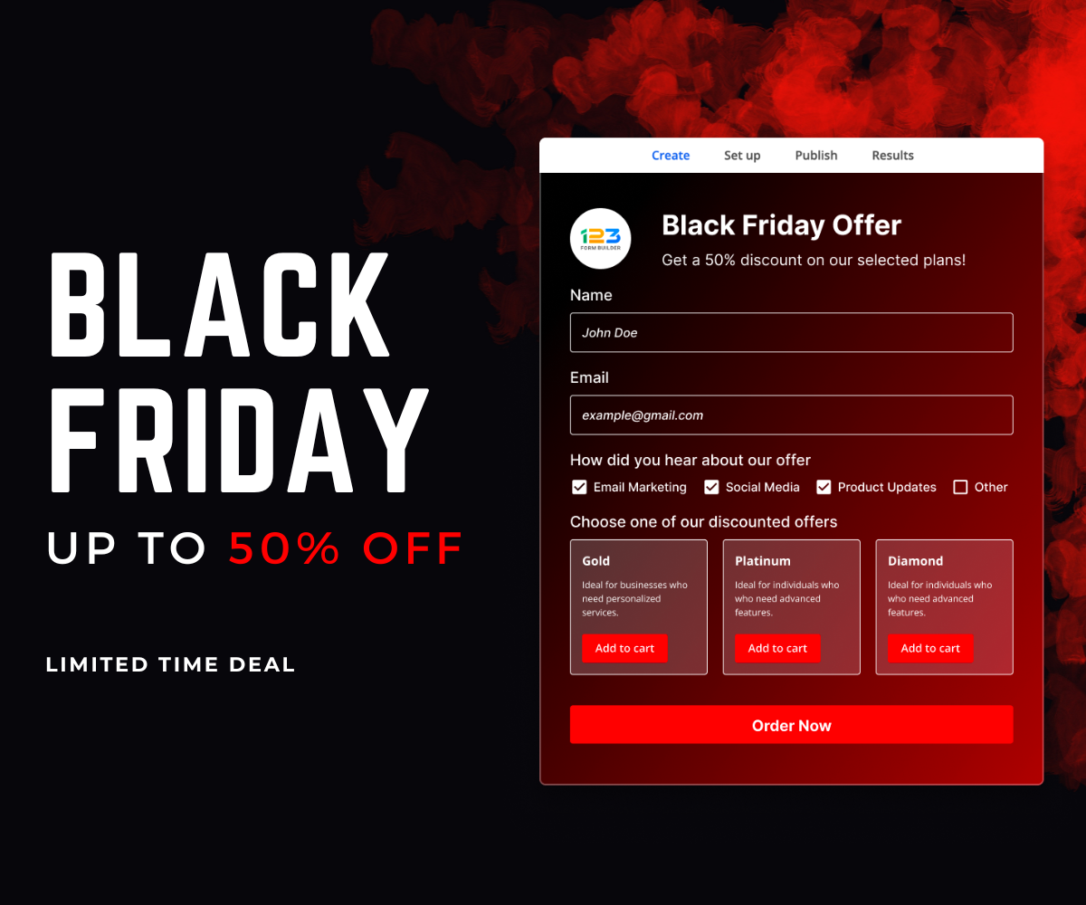 Black Friday 50%OFF