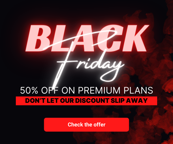 50% off on premium plans