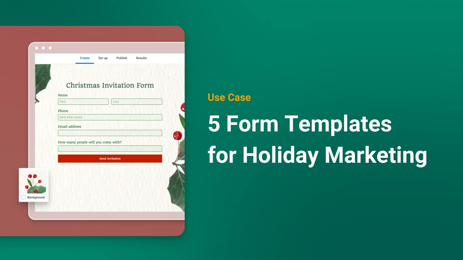 5 Must-Have Form Templates for Holiday Marketing 