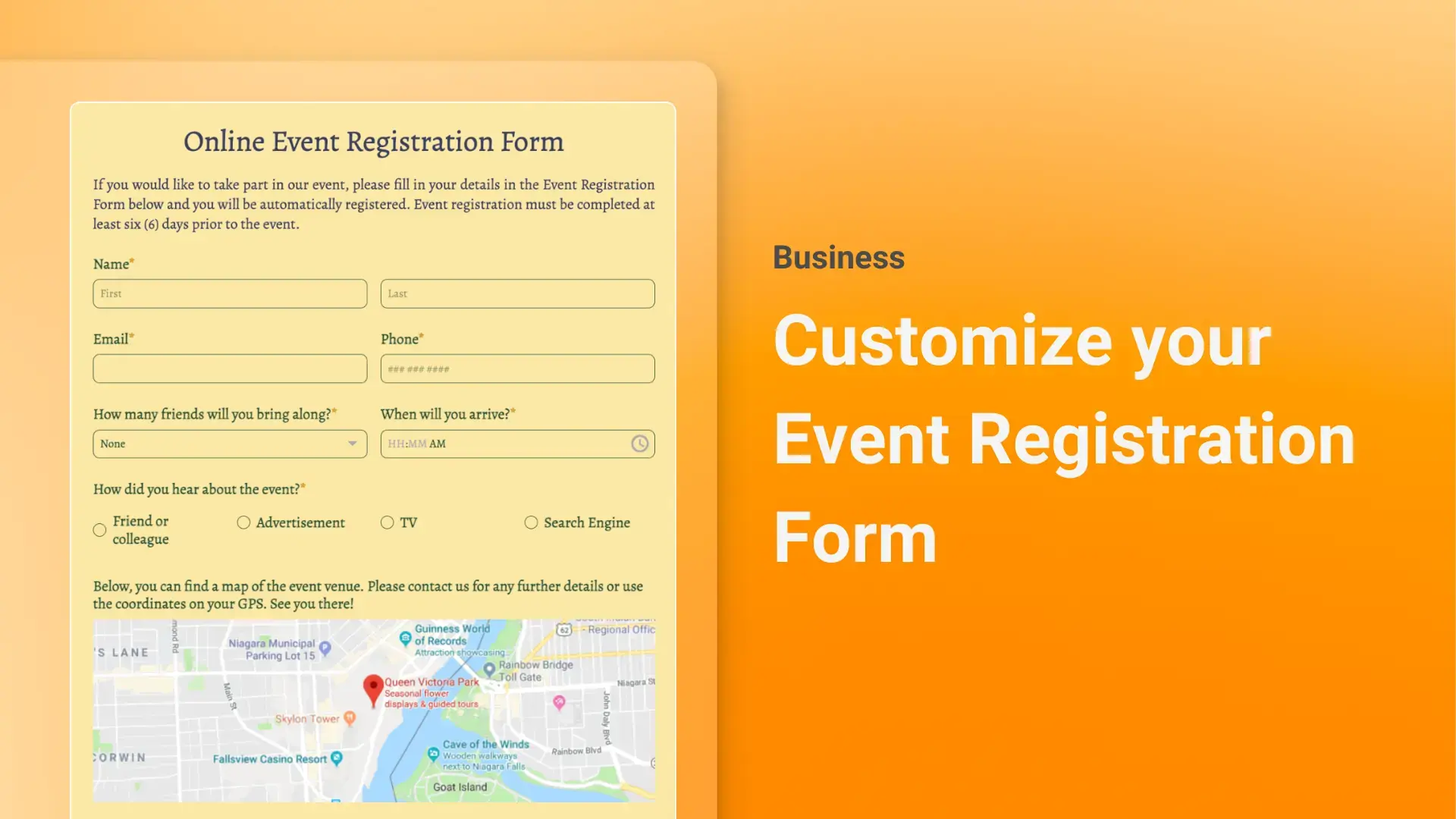 5 Fields for Your Event Registration Form