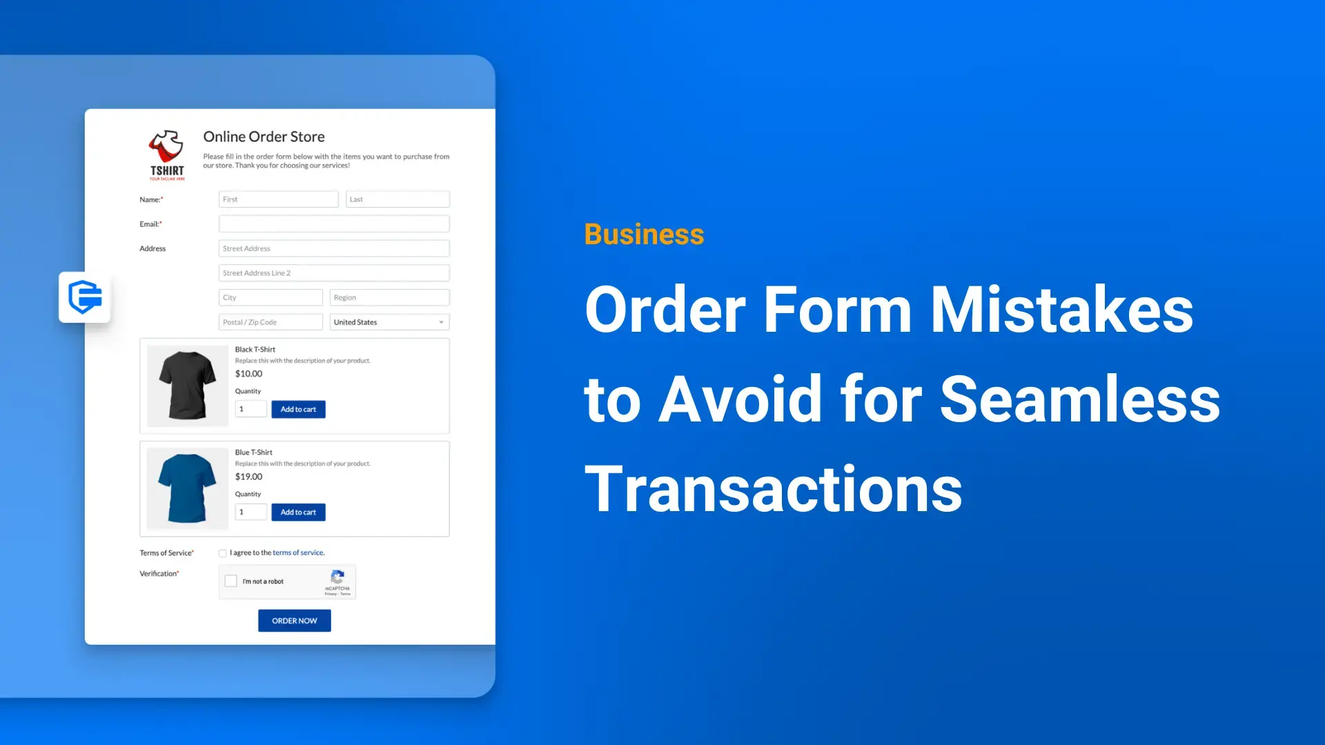 5 Common Order Form Mistakes to Avoid for Seamless Transactions 