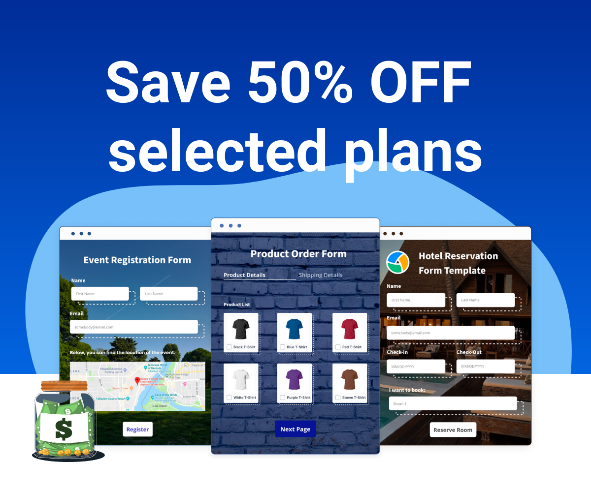 50% OFF selected plans