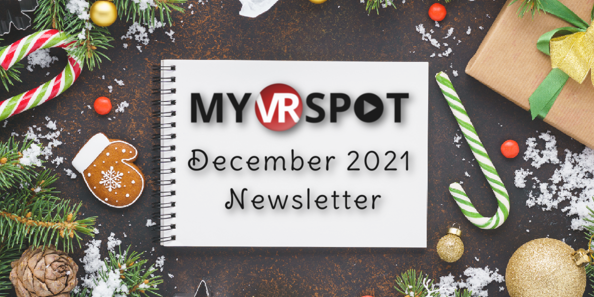 MyVRSpot's October 2021 Newsletter
