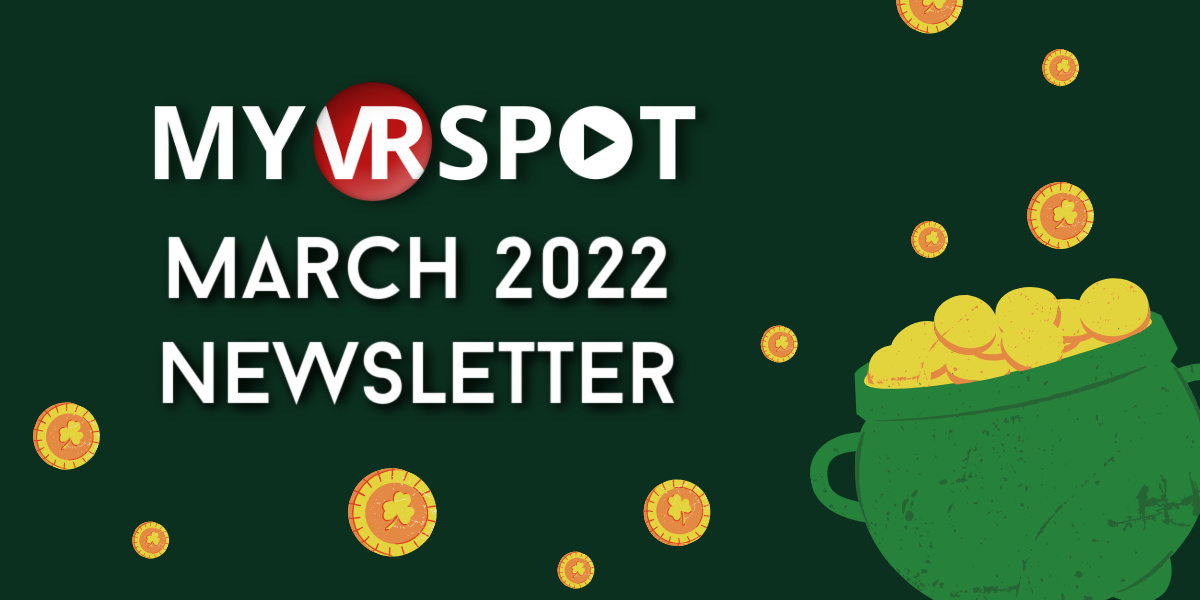 MyVRSpot's October 2021 Newsletter