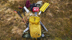Wanderrucksack und Zubehör