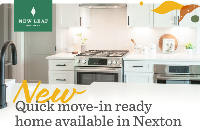 New Quick Move-in ready home available