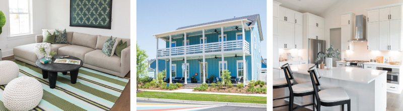 New Leaf's model home in Nexton