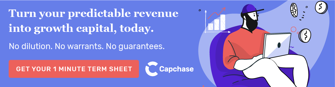 SaaStr Weekly.Capchase banner